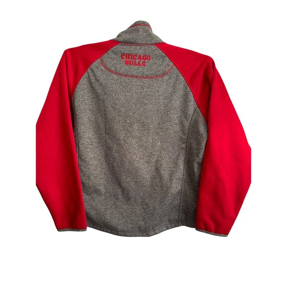 NBA G-III by Carl Banks Chicago Bulls 1/4 Zip Fleece Lined M Pullover NWT - Picture 2 of 11